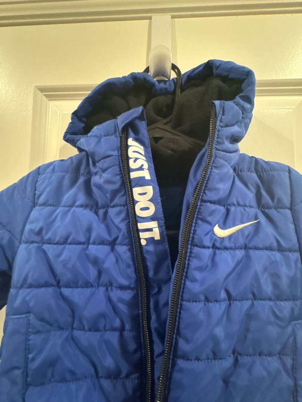 Nike Toddler Boys JDI Essential Fleece-Lined Puffer Hooded Jacket - Picture 2 of 4
